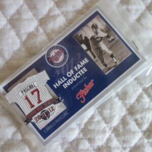 New FISHER Hall of Fame Inductee 2012 Camilo Pascual / Twins 2012 Lapel Pin